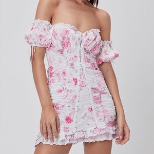For Love and Lemons Mills Mini Dress, XS